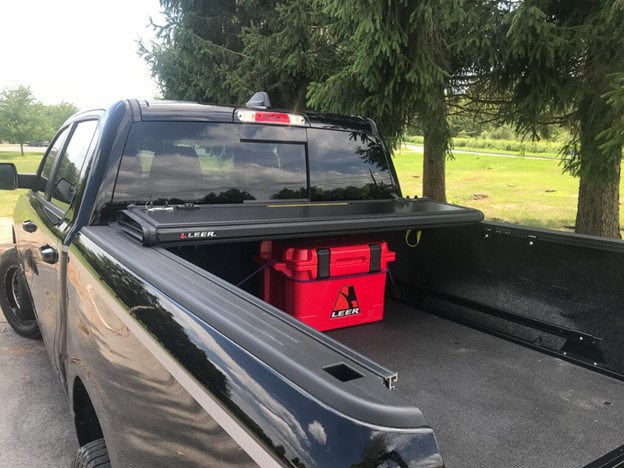 Truck with Tonneau Cover