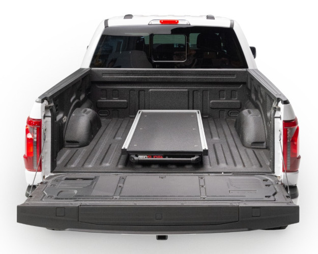 bedslide 600slim sliding cargo tray center